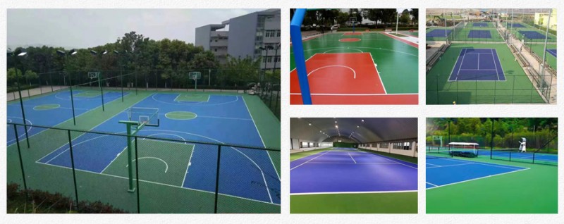水性硅PU室內(nèi)網(wǎng)球場(chǎng)